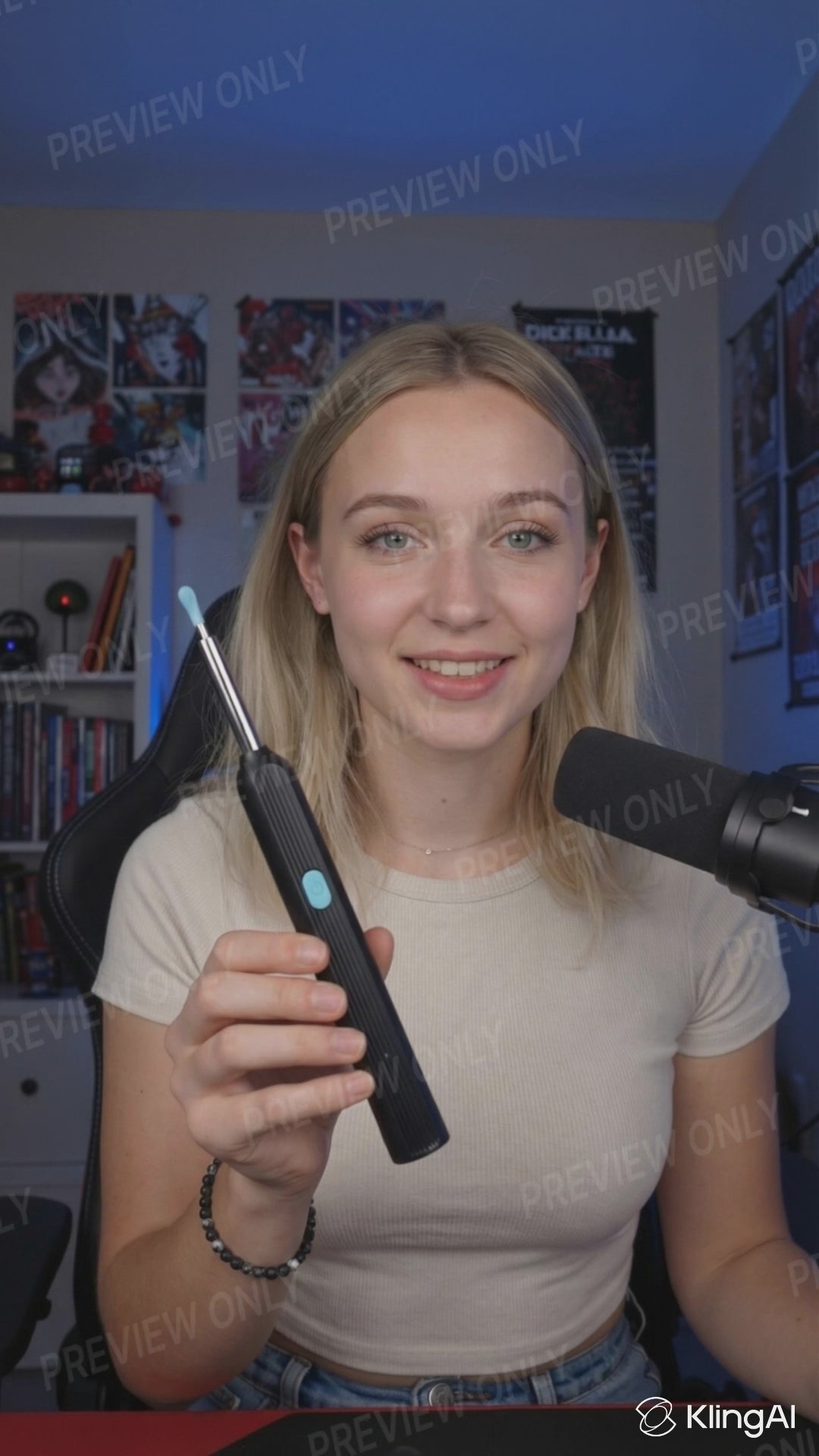 Luxon-pulisci orecchie professionale con telecamera integrata